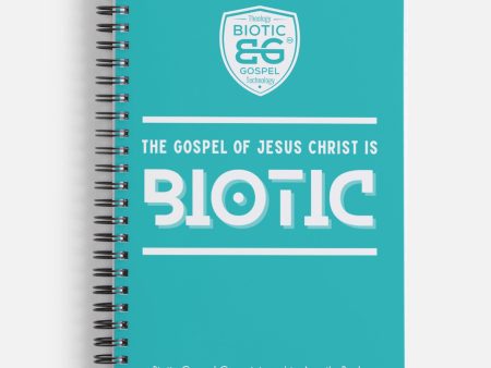 The Gospel is Biotic Notebook Sale