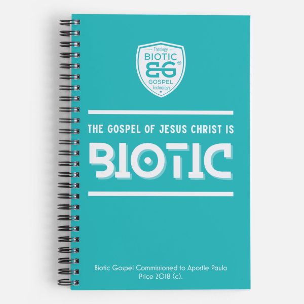 The Gospel is Biotic Notebook Sale