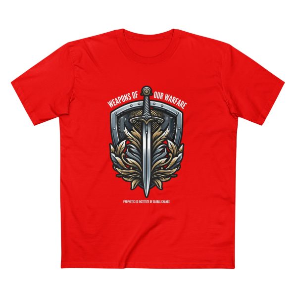 Weapons of Warfare Men s T-Shirt For Discount