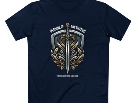 Weapons of Warfare Men s T-Shirt For Discount