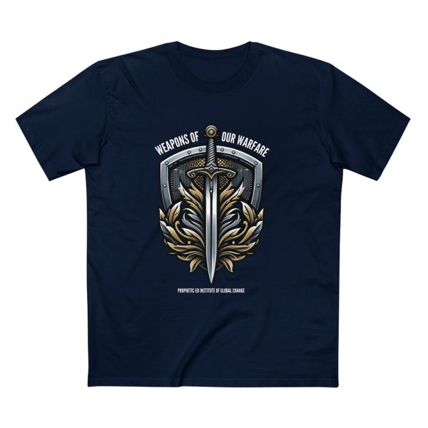 Weapons of Warfare Men s T-Shirt For Discount