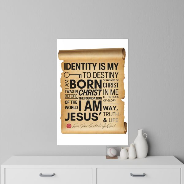 Identity Word Maze Decal Online now