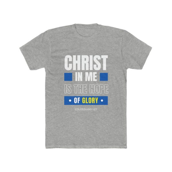 Christ in Me Men s Cotton Crew Tee Online Hot Sale