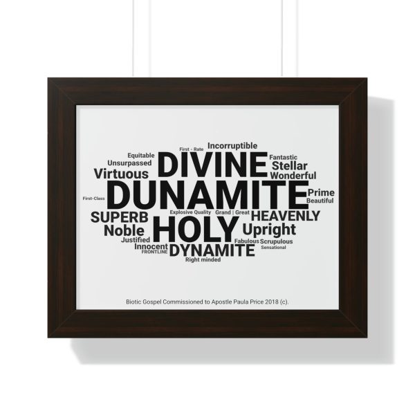 Dunamite WordCloud Poster Online now