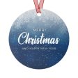 Merry Christmas  Metal Ornament Sale