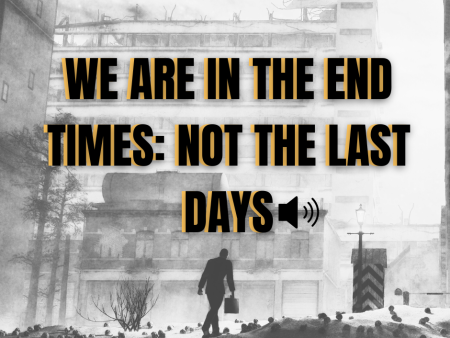 We Are In the End Times: NOT THE LAST DAYS Online now