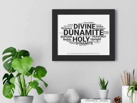 Dunamite WordCloud Poster Online now