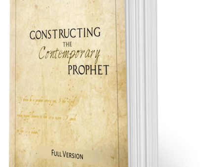 Constructing the Contemporary Prophet Book For Sale