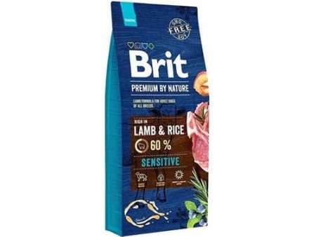 Brit Premium By Nature Kuzulu ve Pirinçli Hassas Yetişkin Köpek Kuru Maması 8 kg Online Sale