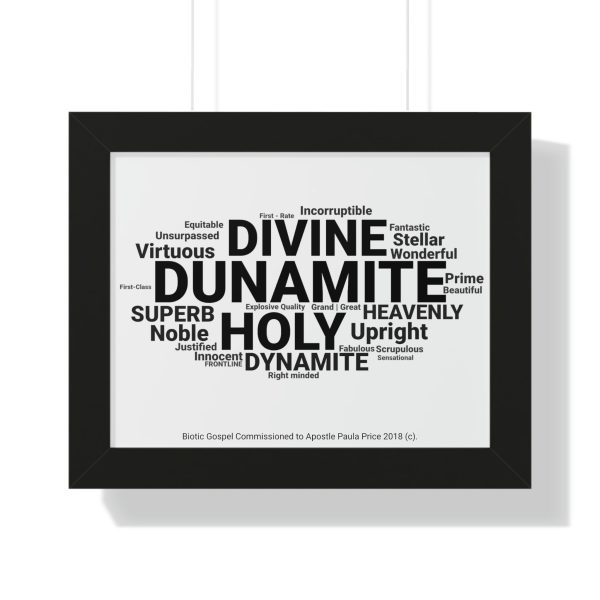 Dunamite WordCloud Poster Online now