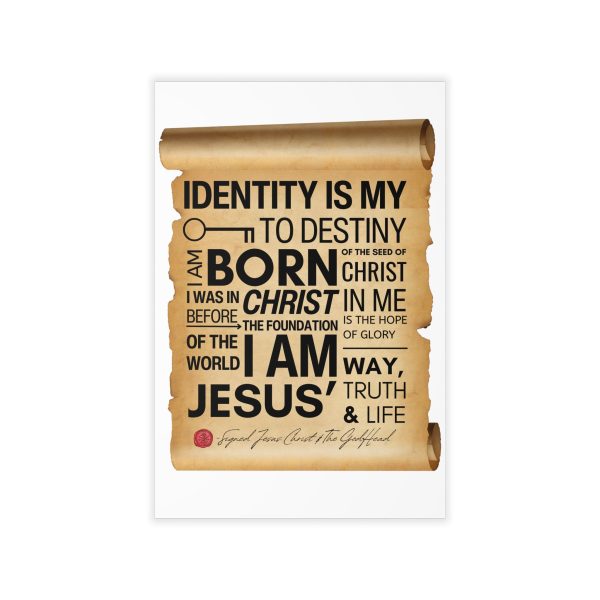 Identity Word Maze Decal Online now