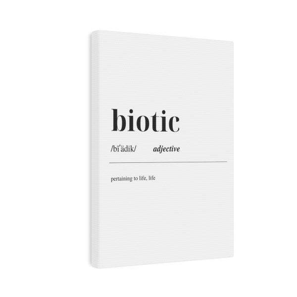 Biotic Canvas Hot on Sale