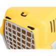 Trixie | Small Pet, Puppy & Kitten Transport Box | XS Capri 1 - Light Grey & Yellow on Sale