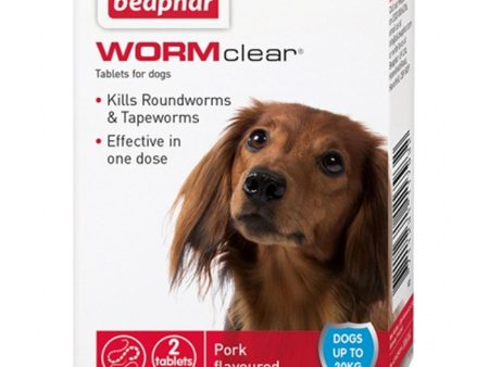 Worming Tablets | Dog Worm Control | Beaphar Wormclear on Sale