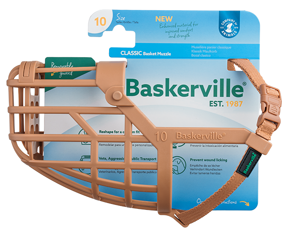 Baskerville | Dog Behaviour & Training | Lightweight Basket Muzzle  - Classic Discount