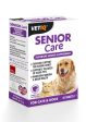 M&C Vet IQ | Senior Care Supplement For Dogs & Cats | Geriatr-UM - 45 Tablets Supply