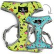 Ancol | Soho Collection | Dog Harness | Reversible Dino & Ice Cream Pattern For Cheap