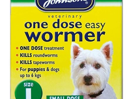 Johnson s One Dose Easy | Dog Worm Control | Worming Tablets Discount