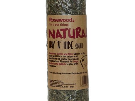 Rosewood Naturals | Small Pet Enrichment | Hay  n  Hide Tube - Small Discount