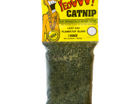 Yeowww! Cat Nip | Best Cat Toy | Organic Leaf & Flowertop Blend Catnip Online Sale