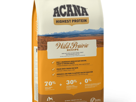 Acana Highest Protein | Grain Free Dog Food | Adult | Wild Prairie Online now