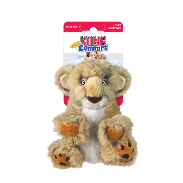 KONG | Plush Dog Toy | Comfort Kiddos Lion - Large Fashion