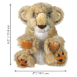 KONG | Plush Dog Toy | Comfort Kiddos Lion - Large Fashion