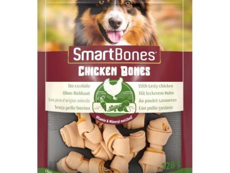 Smartbones | Chewy Treats | Rawhide-Free Mini Knots - Chicken - 8 Pack Sale