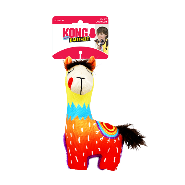 KONG | Dog Tough Plush Toy | Ballistic Vibes Llamas For Sale