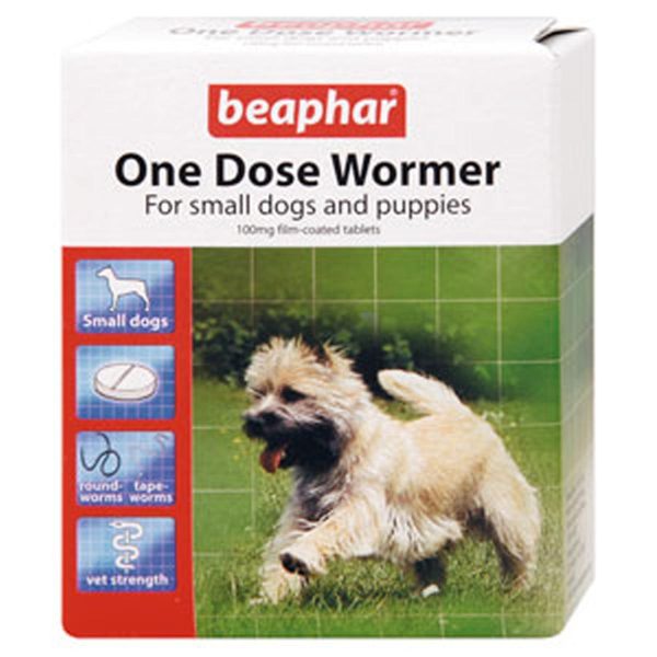 Beaphar | Dog Worm Control | One Dose Wormer Tablet Hot on Sale