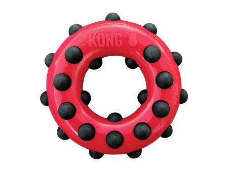 KONG | Unpredictable Bounce Dog Chew Toy | Dotz Circle - Large Online