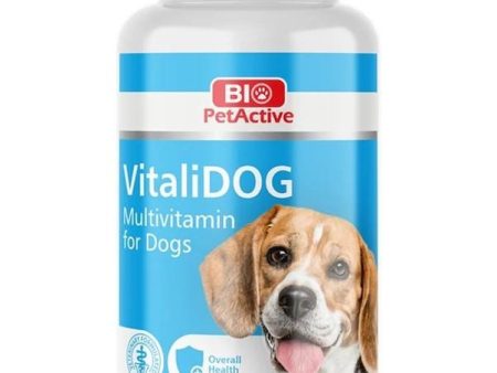 Bio Petactiv Vitalidog Mini Irk Köpekler İçin Multivitamin 60 Tablet Hot on Sale