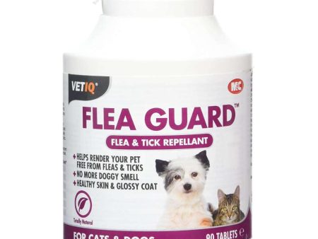 M&C Vet IQ | Flea & Tick Repellent | Dog & Cat Flea Guard - 90 Tablets Fashion