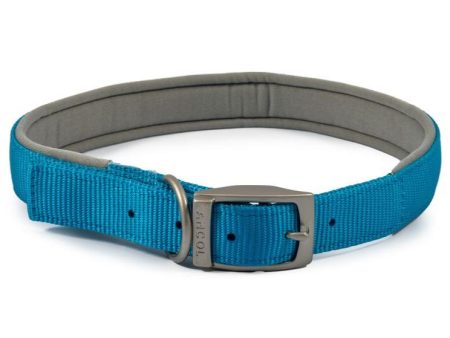 Ancol Air Cushion Nylon Dog Collar - Blue Online