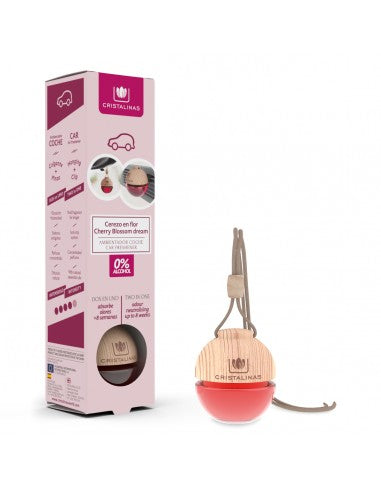 Cristalinas | Pet Odour Eliminating Car Air Freshener - Cherry Blossom Discount