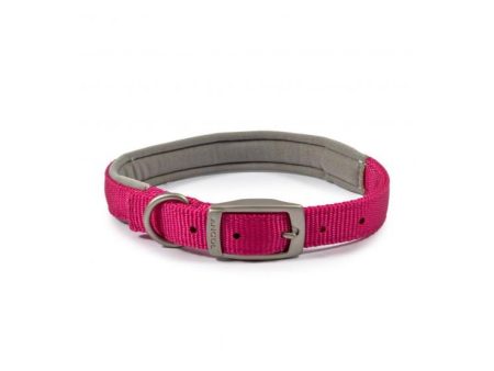 Ancol Air Cushion Nylon Dog Collar - Raspberry Pink Supply