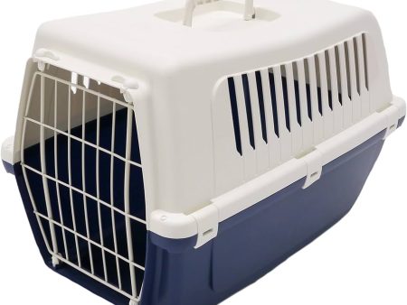 Rosewood | Pet Dog & Cat Transport Carrier Cage | Vision Classic 50 - Night Blue For Sale