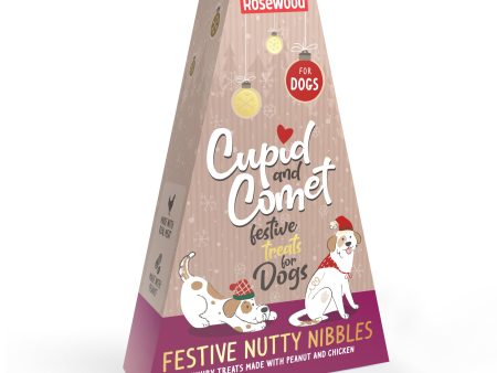 Festive Nutty Nibbles | Christmas Dog Treats by Cupid & Comet Online