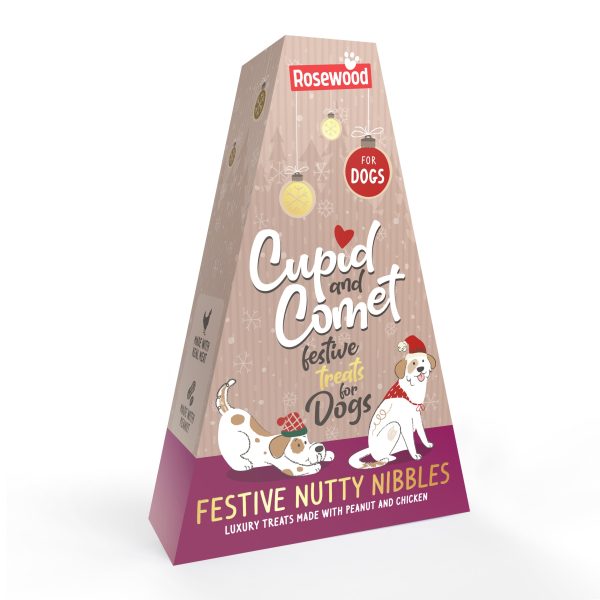 Festive Nutty Nibbles | Christmas Dog Treats by Cupid & Comet Online