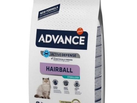 Advance Hindili Hairball (Tüy Yumağı Önleyici) Kısırlaştırılmış Yetişkin Kedi Kuru Maması 3 kg on Sale