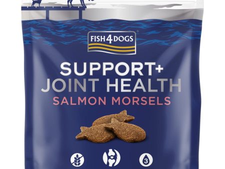 Fish4Dogs | Natural Dog Biscuit | Grain Free Support+ Joint Health Salmon Morsels - 225g For Discount