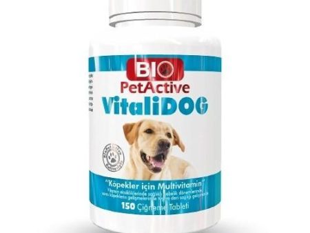 Bio Petactive Vitalidog Yetişkin Köpek Multivitamin 150 Tablet Cheap