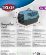 Trixie | Small Pet, Puppy & Kitten Transport Box | XS Capri 1 - Dark Grey & Petrol For Cheap