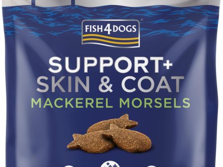 Fish4Dogs | Natural Dog Biscuit | Grain Free Support+ Skin & Coat Health Mackerel Morsels - 225g Fashion