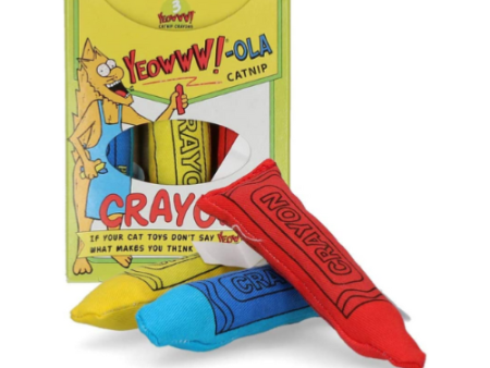 Yeowww! Cat Nip | Best Cat Toy | Yeowww-Ola Crayon Pack Online Sale