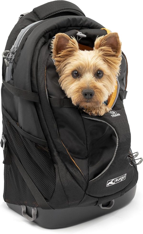 Kurgo G-Train K9 Pack, Carrier Backpack for Small Dogs and Cats Hot on Sale