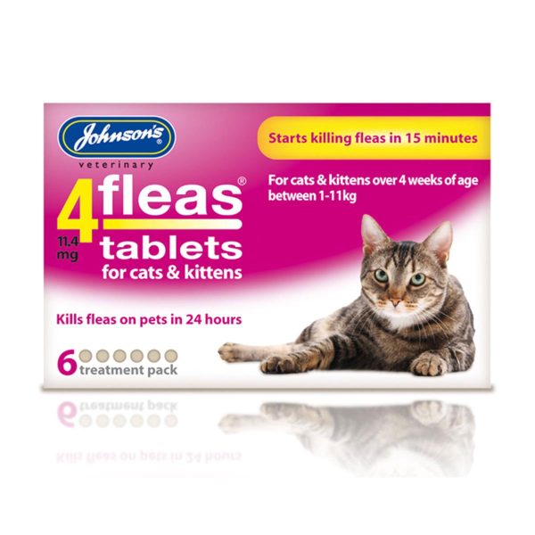 Johnson s 4Fleas | Cat Flea Control | Tablets Online Hot Sale