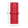 KONG | Classic Red Rubber Dog Chew Toy | Dental Stick Sale