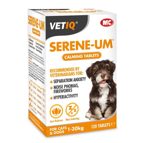 VetIQ | Cat & Dog Calming | Serene-UM Tablets Hot on Sale