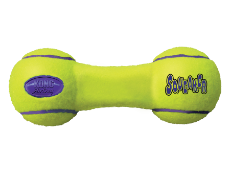 KONG | Airdog Squeaker Dumbell | Active Dog Fetch Toy Fashion